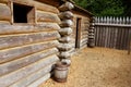 Stockade fence of Fort Clatsop