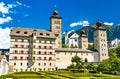 The Stockalper Palace in Brig, Switzerland