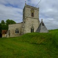 St Andrews Church in Nether Wallop - often described as the prettiest village in the UK, Hampshire, UK Royalty Free Stock Photo