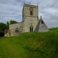 St Andrews Church in Nether Wallop - often described as the prettiest village in the UK, Hampshire, UK Royalty Free Stock Photo