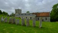 St Andrews Church in Nether Wallop - often described as the prettiest village in the UK, Hampshire, UK Royalty Free Stock Photo