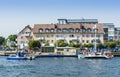 Stockholm archipelago: Boat petrol station Vaxholm