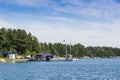 Stockholm archipelago: Country store and boat petrol station