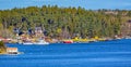 Stockholm Archipelago sightseeing Royalty Free Stock Photo