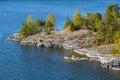 Stockholm Archipelago sightseeing Royalty Free Stock Photo