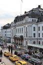 Stockholm Central Station`s facade towards Vasagatan