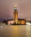 Stockholm city hall Royalty Free Stock Photo