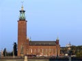 Stockholm City Hall Royalty Free Stock Photo