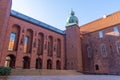 The Stockholm City Hall Stockholms stadshus. Courtyard view. Sweden.