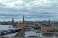 Stockholm City photography in a cloudy day
