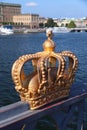 Stockholm crown ornament