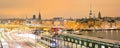 Stockholm Cityscape panorama