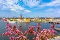 Stockholm cityscape in spring, Sweden