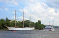 Stockholm harbor. Royalty Free Stock Photo