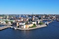 Stockholm, island Riddarholmen Royalty Free Stock Photo