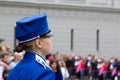 STOCKHOLM - JULY 23: Changing of the guard ceremony with the participation of the Royal Guard cavalry