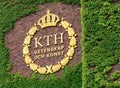 STOCKHOLM - JULY, 4: The KTH emblem at Kungliga Tekniska HÃÂ¶gskolan (Royal Institute of Technology), July 4, 2013 in Stockholm, S