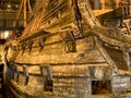 STOCKHOLM - JULY 24: 17th century Vasa warship salvaged from sea at museum in Stockholm