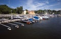 Stockholm marina Royalty Free Stock Photo