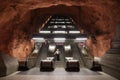 Stockholm metro escalator