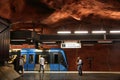 Stockholm Metro Royalty Free Stock Photo