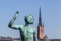 Stockholm Riddarholmen Church Royalty Free Stock Photo