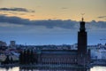 Stockholm royal palace Royalty Free Stock Photo