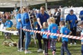 Proud kids getting their medals from Prins Daniel after the Prins Daniel race