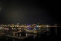 Stockholm skyline by night