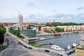 Stockholm. Sodra Hammarby Hamnen Royalty Free Stock Photo