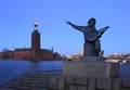 Stockholm - Statue of Evert Taube