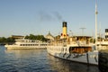 Stockholm steamer and ferry Royalty Free Stock Photo