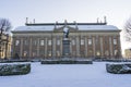 Nice architecture of House of Nobility in the city of Stockholm Sweden