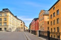 Stockholm. Streets of Old Town Royalty Free Stock Photo