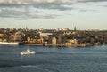 Stockholm, Sweden/blue waters.