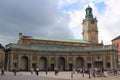 STOCKHOLM, SWEDEN - CIRCA 2016: The Royal King Palace in Stockholm, Sweden, this is a top tourist attraction in the city.