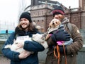 Stockholm, Sweden. 20 December, 2019. Climate activists protesting in Stockholm Royalty Free Stock Photo