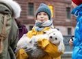 Stockholm, Sweden. 20 December, 2019. Climate activists protesting in Stockholm