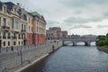 Stockholm, Sweden - July 2014: Norrbro Bridge linking Norrmalm and old district of Stockholm in Gamla Stan Royalty Free Stock Photo