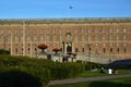 The Royal Palace of Stockholm in old town Gamla Stan, Stockholm, Sweden Royalty Free Stock Photo