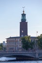 Stockholm City Hall Royalty Free Stock Photo