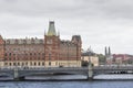 STOCKHOLM - SWEDEN - 21 MAY, 2016.Scenic panorama of the Old Tow