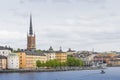 STOCKHOLM - SWEDEN - 21 MAY, 2016.Scenic panorama of the Old Tow