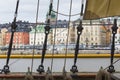 STOCKHOLM - SWEDEN - 21 MAY, 2016.Scenic panorama of the Old Tow