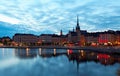 Stockholm, Sweden -29 May 2016. Scenic summer