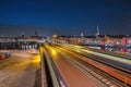 Stockholm Sweden, night city skyline at Gamla Stan Royalty Free Stock Photo