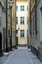 Stockholm, Sweden; old town Gamlastan Royalty Free Stock Photo