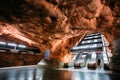 Stockholm Sweden. Radhuset Modern Metro Station, Ceiling Looks L