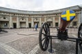 The Outer Courtyard of Royal palace in Stockholm