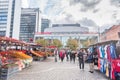 Hotorget square trade - outdoor market